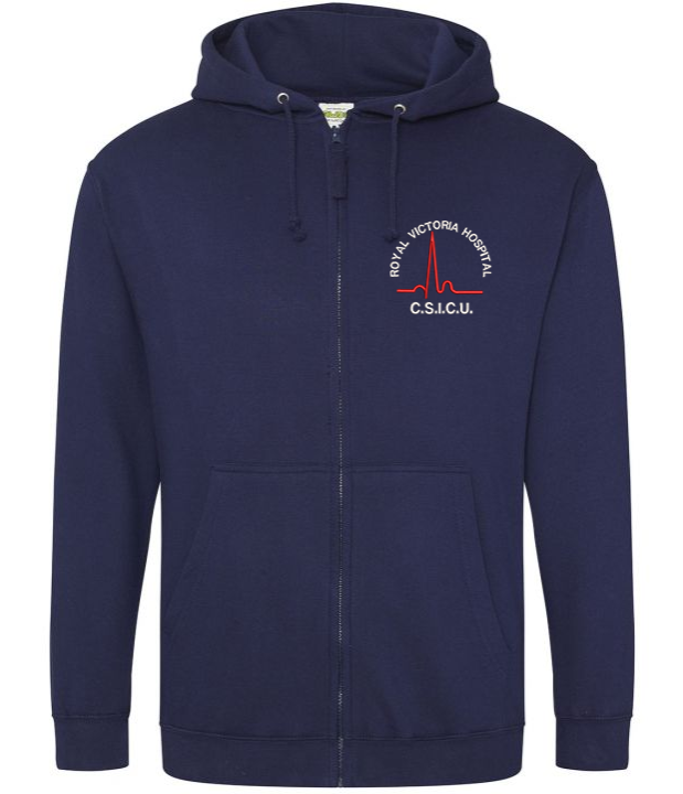 Royal Victoria Hospital Staff Full Zip Zoodie