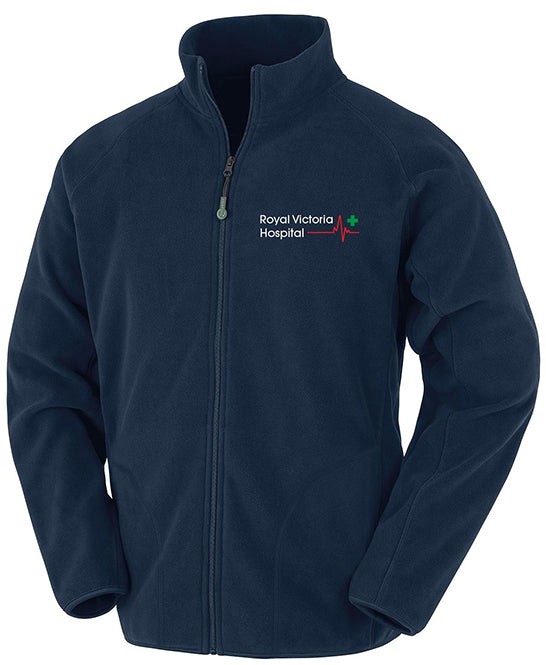 Royal Victoria Hospital Staff Full Zip Micro Fleece