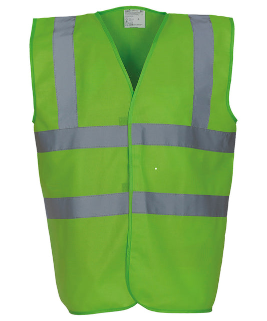 Hi-vis 2-band-and-braces waistcoat (HVW100)