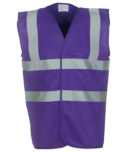 Hi-vis 2-band-and-braces waistcoat (HVW100)